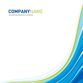 Company Template - Free vector #217201
