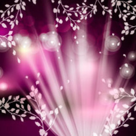 Shinning Spring Vector Background - Free vector #217441