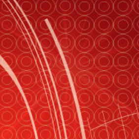 Red Ornament Vector Design - бесплатный vector #217531