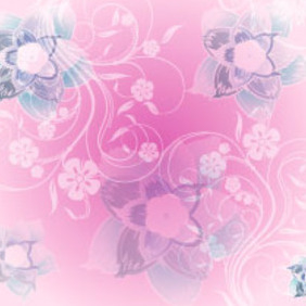 Pink Swirls Graphics - Free vector #219161