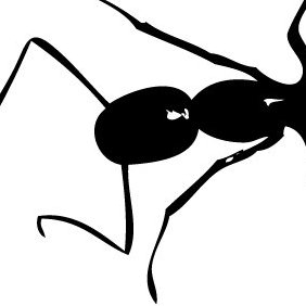 Ants Silhouette - vector gratuit #219771 