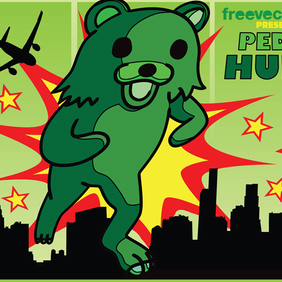 Pedo Hulk - vector gratuit #220101 