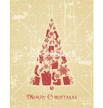 Free christmas with tree vector - vector #225281 gratis