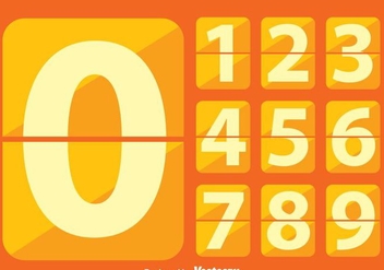 Flat Number Counter - Free vector #272861