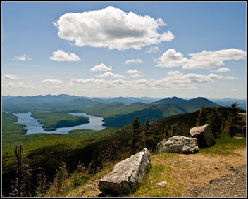 Whiteface 6: View of Lake Placid - Free image #280001