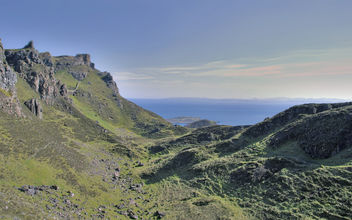 Almost at the summit, The Quiraing, Skye, Scotland - бесплатный image #285131
