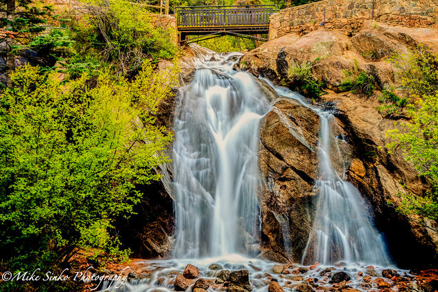Helen Hunt Falls in Cheyenne Mountain. Colorado Springs, CO - Free image #293591