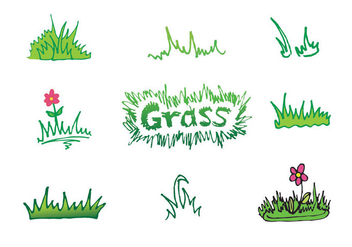 Free Grass Vector Series - vector gratuit #302611 