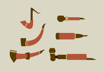 Classic Tobacco Pipes - Free vector #305521