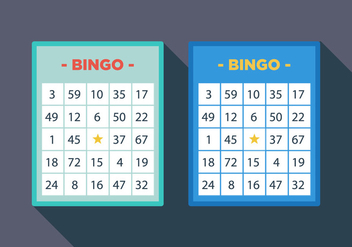 Vector Bingo Card - Kostenloses vector #305551