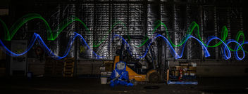 Forklift Light Painting - Free image #320301
