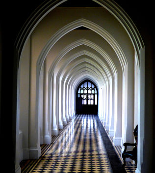 Corridor in Stanbrook Abbey #leshainesimages # dailyshoot - бесплатный image #324301