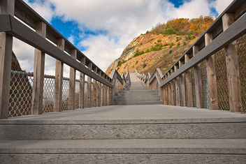 Sideling Hill Stairway - HDR - image #324531 gratis