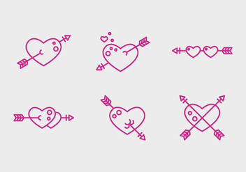 Free Heart Vector Icons #2 - Free vector #327491
