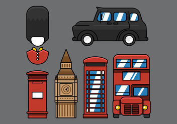 Vector London Street Icon - vector #328221 gratis