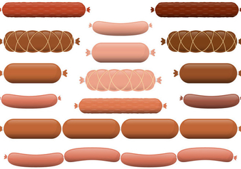 Sausage Vectors - Kostenloses vector #328861