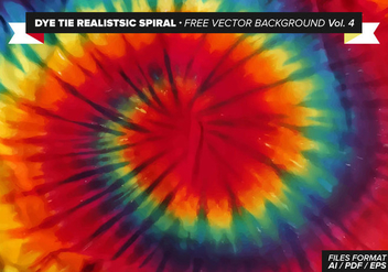 Dye Tie Spiral Free Vector Background Vol. 4 - Kostenloses vector #329541