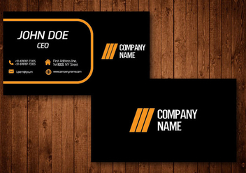 Creative Business Card - Free vector #329811