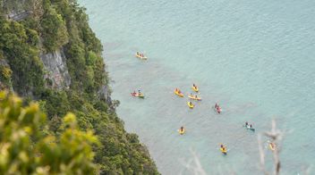 kayak and canoe competition - image gratuit #332921 