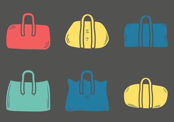 Free Duffle Bag Vector Illustration - vector gratuit #333321 