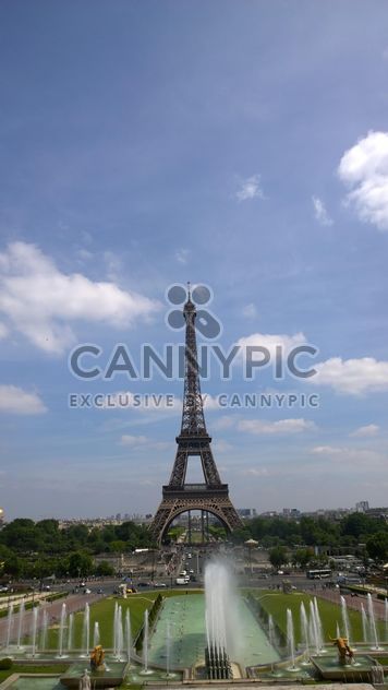Eiffel Tower from Tracadero in Paris - бесплатный image #334231