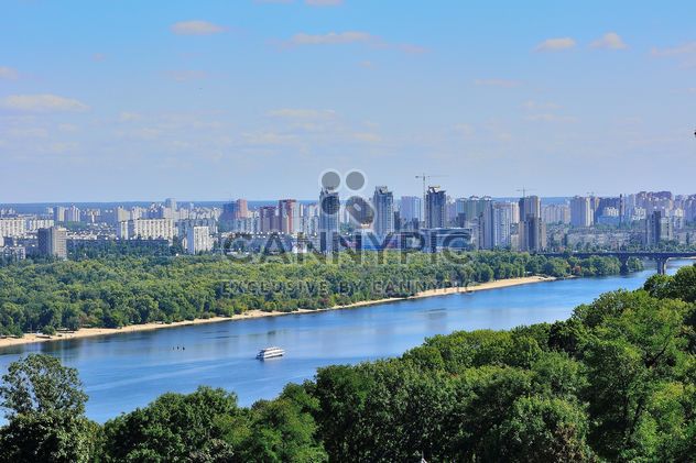 The views of the Dnipro and left shore of Kiev - Kostenloses image #335061