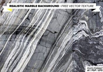 Realistic Marble Background Free Vector Texture - Kostenloses vector #335461