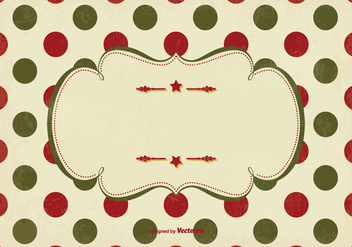 Cute Polka Dot Background - vector gratuit #335751 