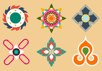 Thai Patterns in Vector - Free vector #336661