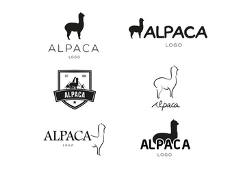 Alpaca Logo Vector - Free vector #343021