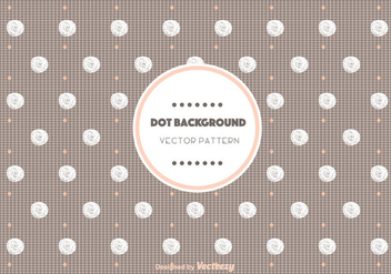 Chocolate Dot Pattern Vector - Free vector #346851