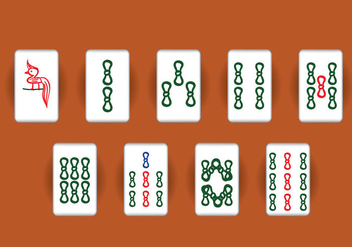 Mahjong Vector Game - vector gratuit #349521 