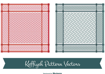 Keffiyeh Vector Patterns - Kostenloses vector #349701