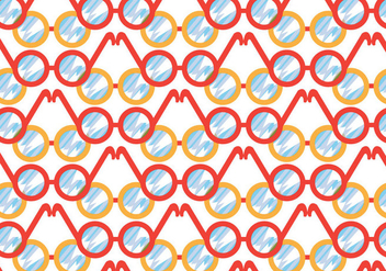 Free Cracked Glasses Vector Pattern - vector gratuit #349721 