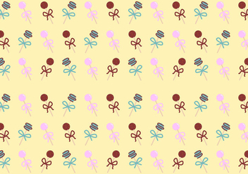 Free Cake Pops Patterns #4 - Free vector #350051