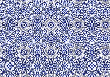 Free Azulejo Background Vector - Free vector #352391