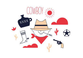 Free Cowboy Vector - бесплатный vector #352591