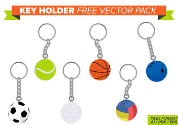 Key Holder Free Vector Pack - vector gratuit #353581 