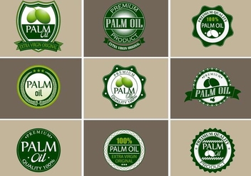 Palm Oil Vector set - Free vector #353621