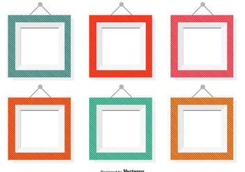 Assorted Color Vector Frames - Free vector #353761
