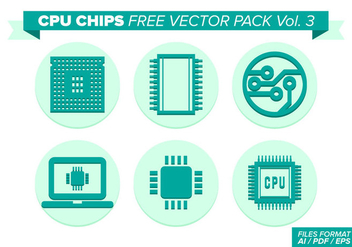 Cpu Chips Free Vector Pack Vol. 3 - vector #358561 gratis