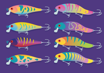 Fishing Lure Vector - Free vector #359341