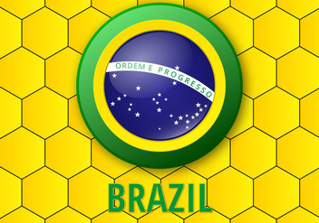Free Brazil Background Vector - Kostenloses vector #360281