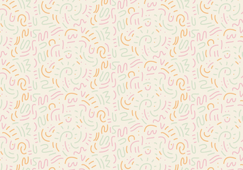 Outline Pastel Pattern - бесплатный vector #360881