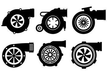 Turbo Charger Vector - Free vector #361641