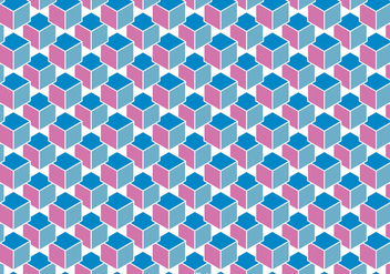 Abstract Cube Background Vector - vector gratuit #361771 
