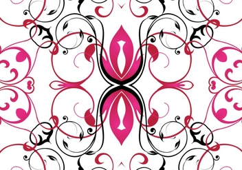 Floral Pattern Seamless Background - vector gratuit #362551 