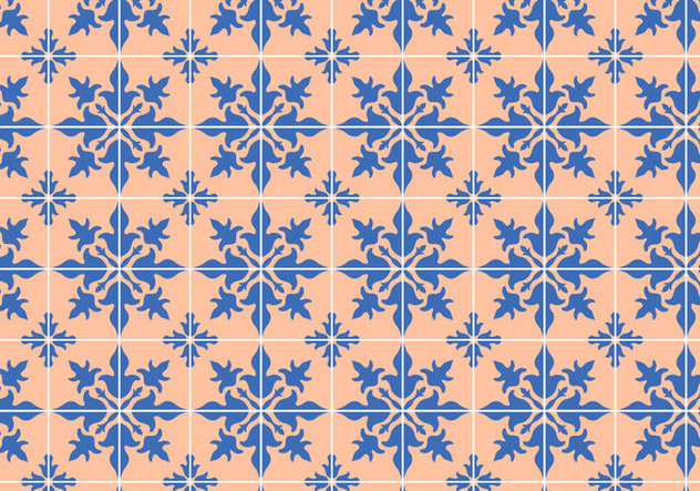 Tile Mosaic Pattern - vector gratuit #364071 