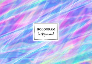 Free Vector Streaked Hologram Background - vector gratuit #364921 
