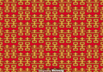 Vector Double Happiness Seamless Pattern - vector gratuit #365381 